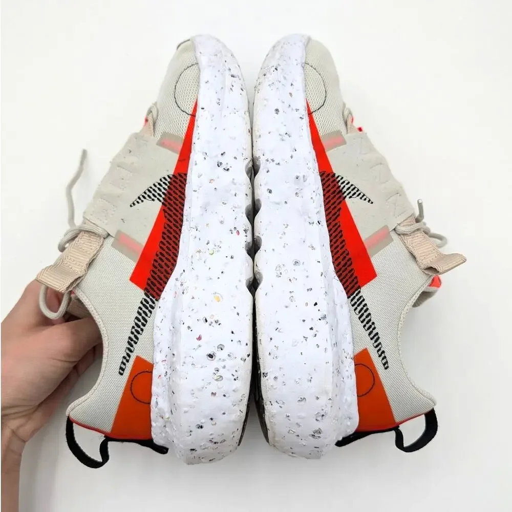 Nike Crater Impact Running Shoes Women's Light Bone/Bright Crimson Sz US9.5 EU41 - Picture 5 of 14